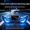 Suction Cup Car Warning Light Solar Vehicle Safety Light New LED Atmosphere Lamp