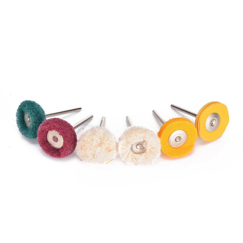 Polishing Wheel Buffing Pad Polishers Tool For Rotary Drill Bit with Stainless Steel Handle