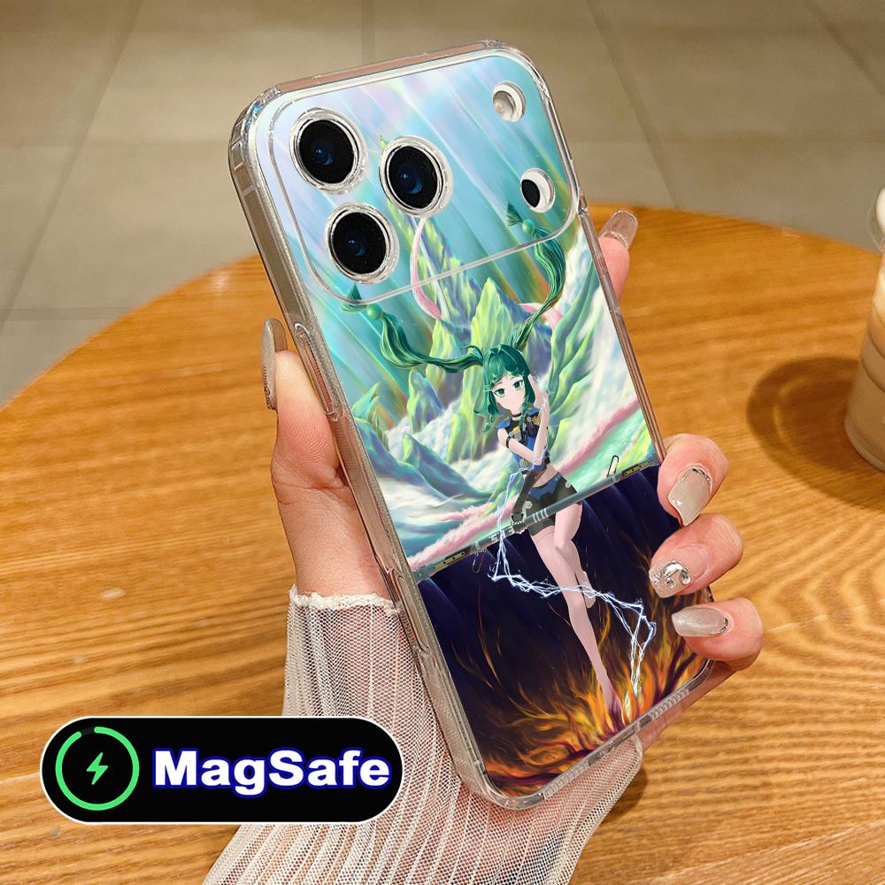 

Zenless Zone Zero QingYi Phone Case for iPhone 17 16 15 14 13 12 11 Air Pro Max Plus Mini Magsafe Clear Colorful Cover Luxury iPhone 11 Pro Max