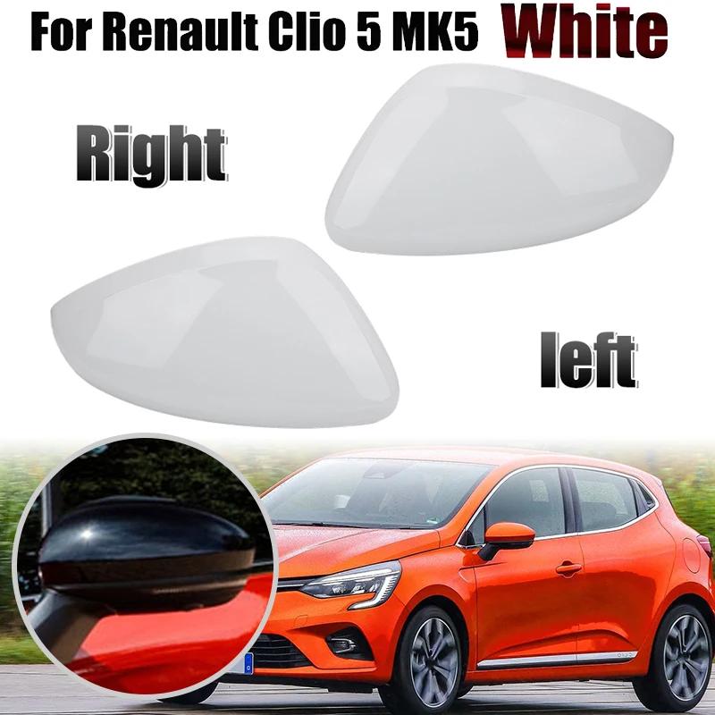 Side Door Wing Mirror Cover For Renault Clio 4 5 MK4 MK5 2012-2025 Zoe Captur 2013- Rearview Mirror Cover Trim Replacement