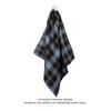 American Street Dance Black Plaid Men's Waist Scarf - Trendy Hip-Hop Accessory and Hanging Ornament