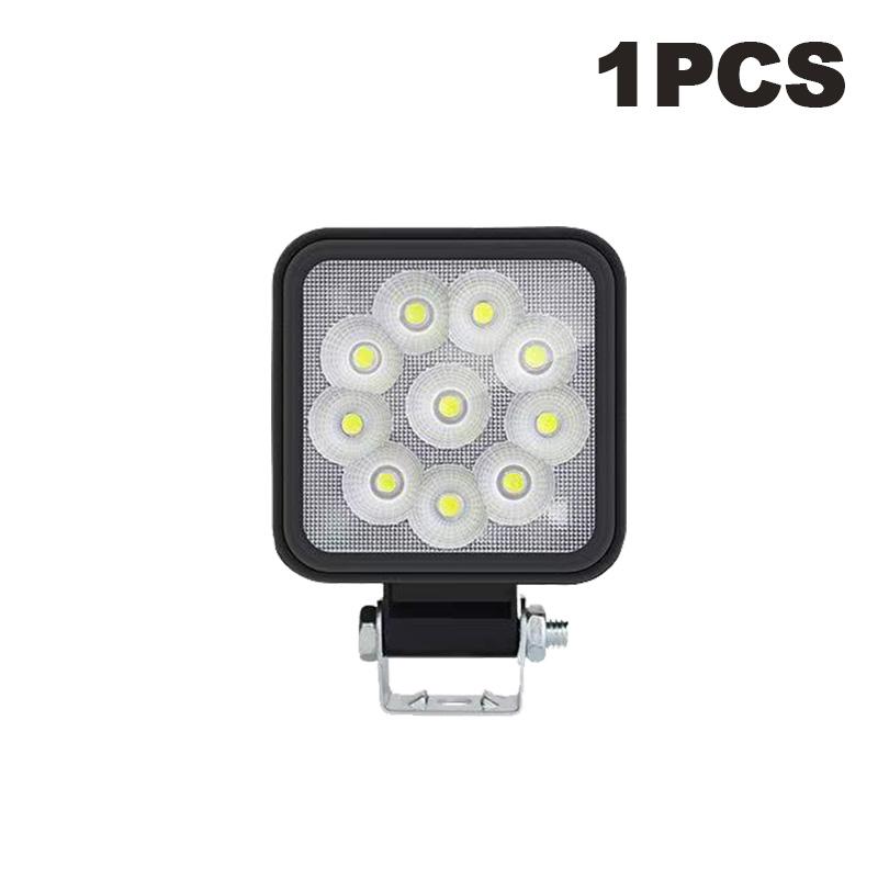 

12V 24V 10Leds Light Bar Work Light Bar Square Spotlight Headlights For Truck Offroad Car Motorcycle Tractor SUV ATV Accessories 1pcs