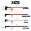 Cooclensportey 16 Pack 4 Types Fuse Tap, Upgraded 12V Car Add a Circuit Fuse Tap Kit - Standard Mini Micro2 and Low Profile Mini Fuses Taps, ATO