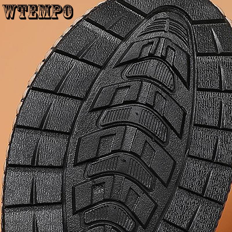 WTEMPO Sommer Herren Flip-Flops Persönlichkeit Leichte Outdoor Weiche Sohlen Rutschen Rutschfeste Indoor Slipper Strandschuhe