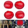 RED Bullet Turn Signal Light Lens Cover Fit For Harley Sportster Softail 96~2023