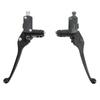 1 Pair 22mm 0.87in Brake Clutch Master Cylinder Lever Black for Gy6 50cc 110cc 125cc 150cc 250cc Scooter