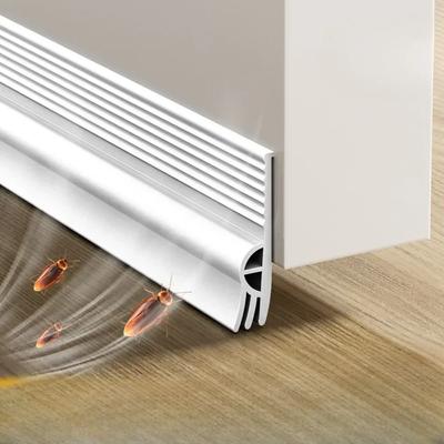 2025 Door Bottom Sealing Strip Windproof Dust Stopper Guard Rain Weatherstrip Noise Reduction Insulator Sealer Home Hardware