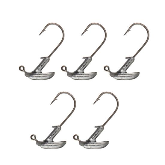 

Спортивные аксессуары MUQZI, 5 шт., 3,5 г, 5 г, 7 г, 10 г, 14 г, прочные рыболовные крючки с джиг-головкой, мягкая приманка, инструмент для снастей 5g