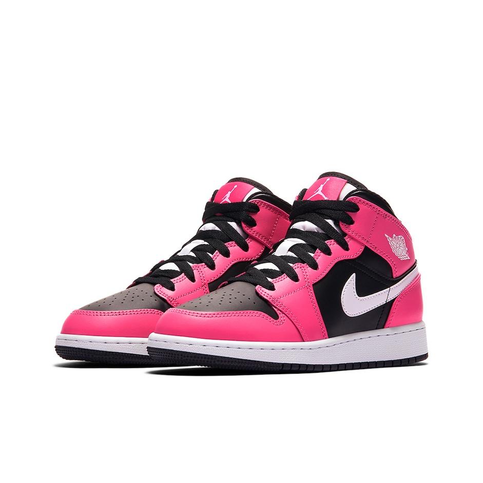 New Jordan 1 Mid Pinksicle GS 555112-002