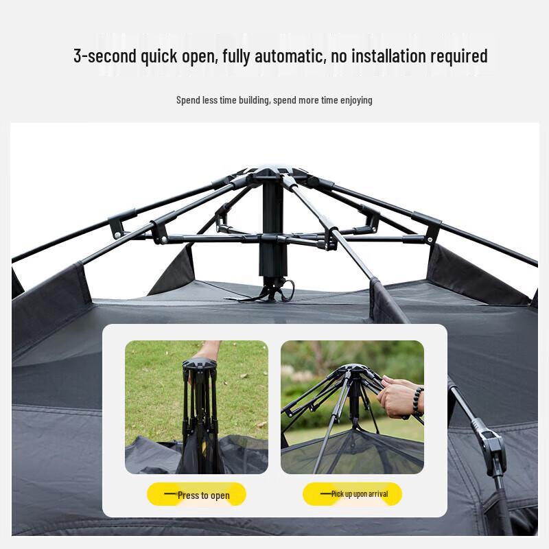 Cuoshan T-06 Automatic Blackout Camping Tent & Tarp