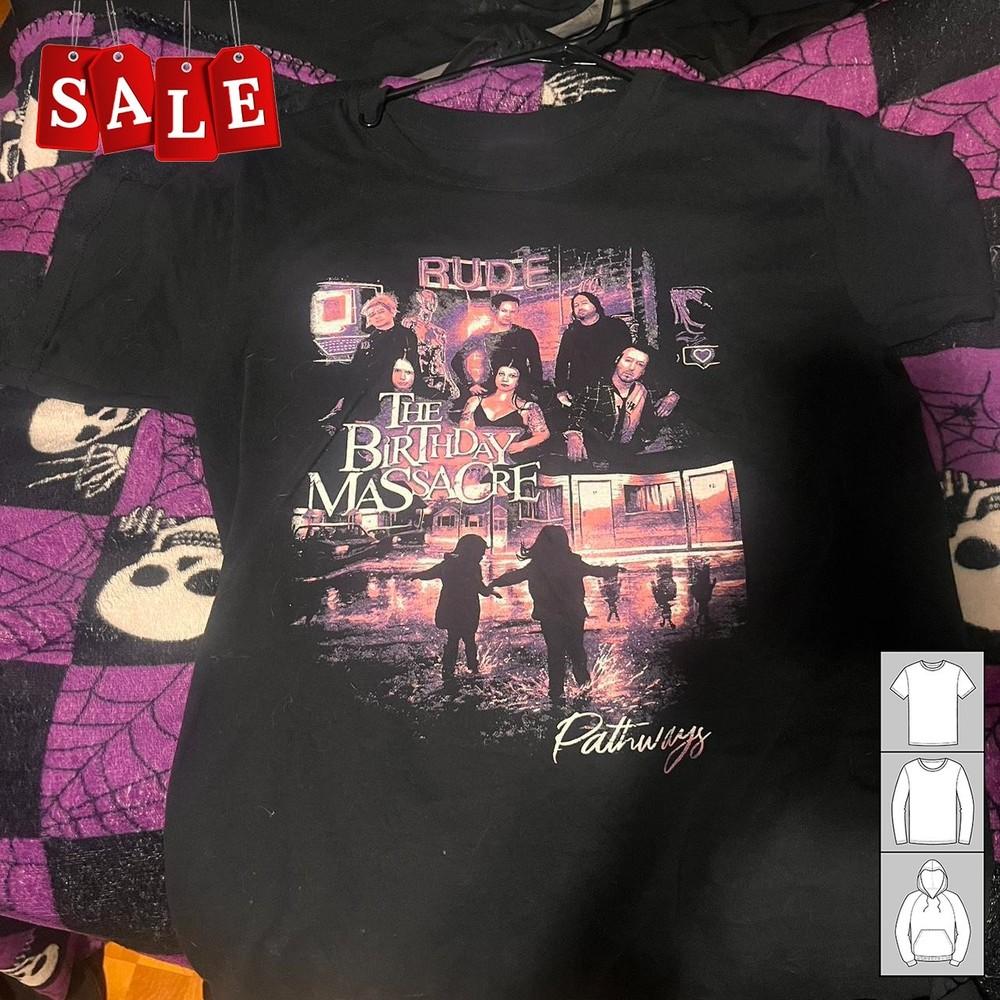 New The Birthday Massacre pathways Christmas Gift Unisex S-5XL Shirt MD500 Unisex T-Shirt XXL