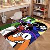 Game Rainbow Friends Print Rug, Washable Floor Carpet, For Entryway Dorm Laundry Room Office Study, Home Decor Birthday Christmas Gift