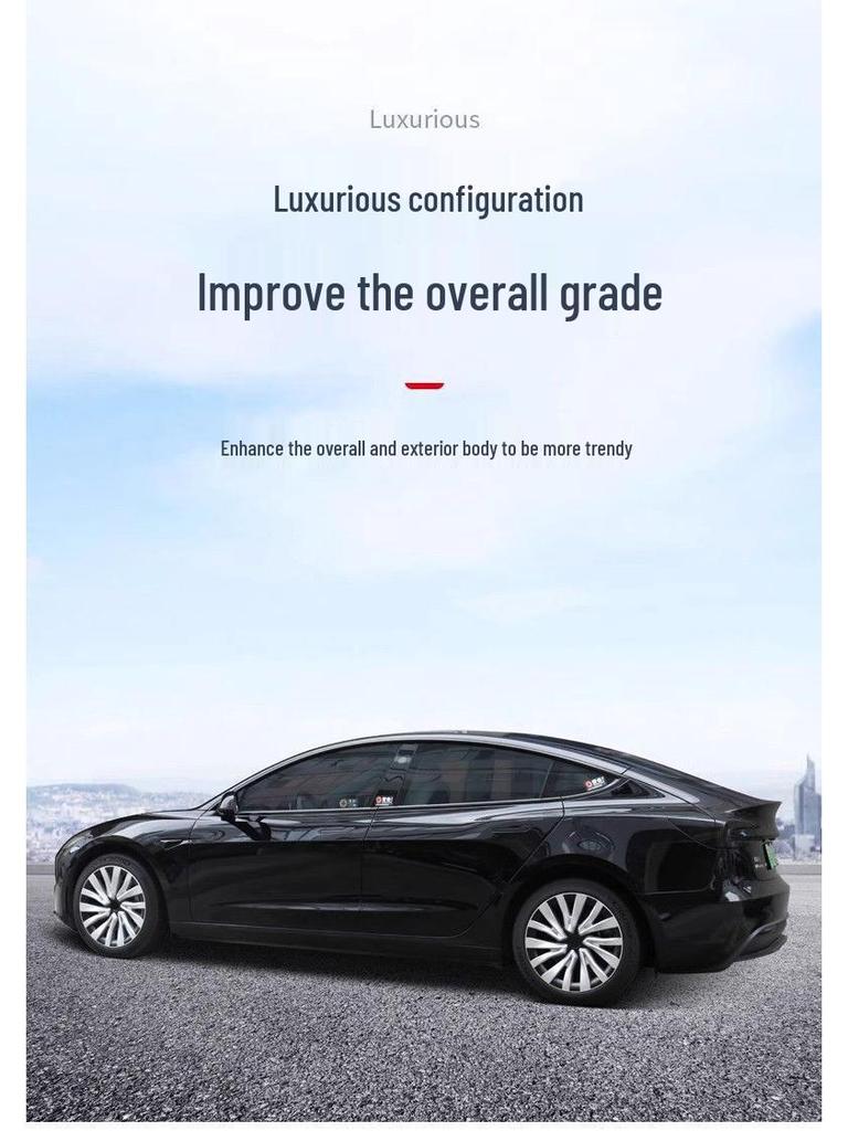 Tesla Model 3 Imitation 19" Wheel Covers - 18" Nova Style Protectors