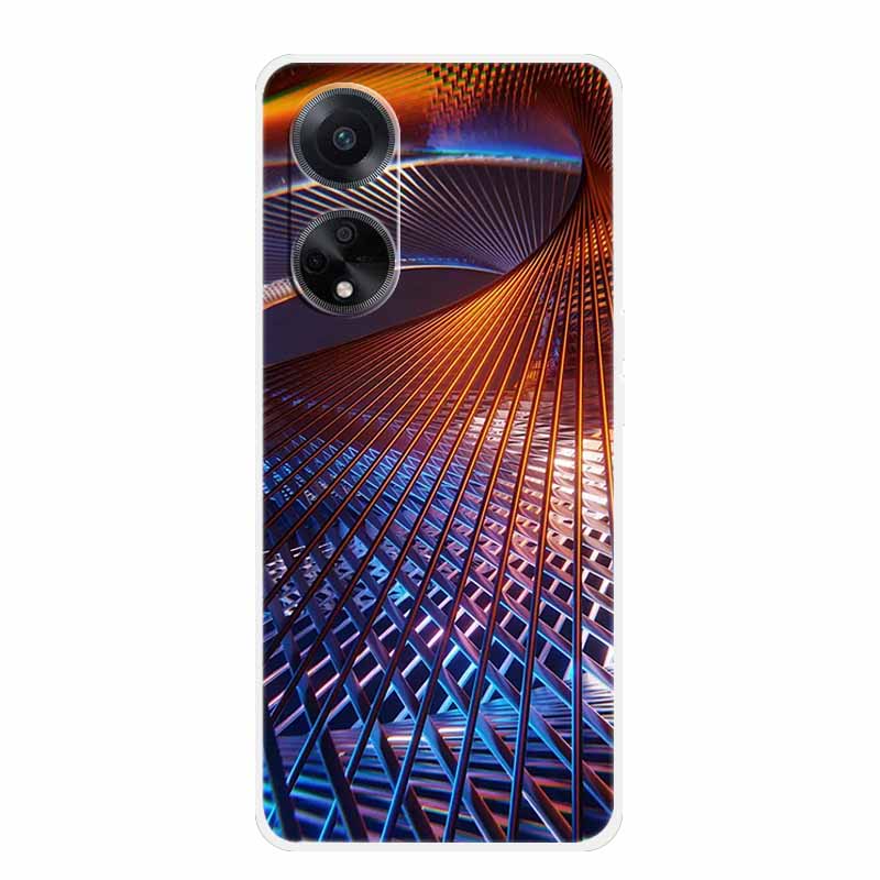 Guscio Morbido Marmo Per Oppo A78 Oppo A18 Custodia TPU Silicone Custodia Telefono Per Oppo A38 A58 Copertura Bordo Trasparente Coque A58X A98 5G Funda