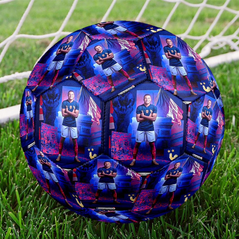 1pc Passion Drives Football Stylish Design Size 5 Soccer Ball Professional Football for Competition Training Practice. 0701a12