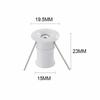 1W Power Mini LED Spotlight 3000K Warm Light Cabinet Downlight Durable Spot Lights  Indoor Lighting