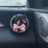Bows Auto Perfume Aromatherapy Car Interior Air Outlet Decoration Fragrant Stone Car Interior Design Supplies Complete Collection Goddess Style