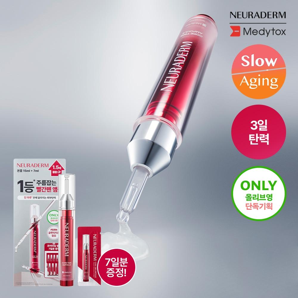Neuraderm [únor Všechny mladé obrázky  Konturovací ampule] Meditox Neuraderm Core Time Ampule 15ml [plán  +7ml   Samostatný produkt]