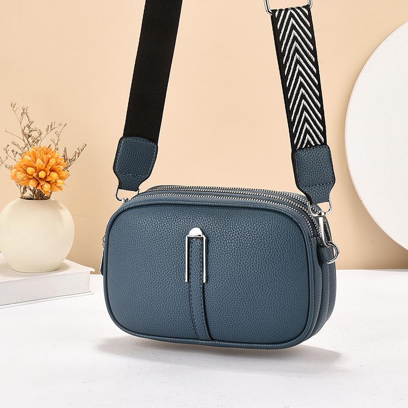 

Жіноча сумка Urban PU сумка-месенджер Проста і модна маленька квадратна сумка через плече синій