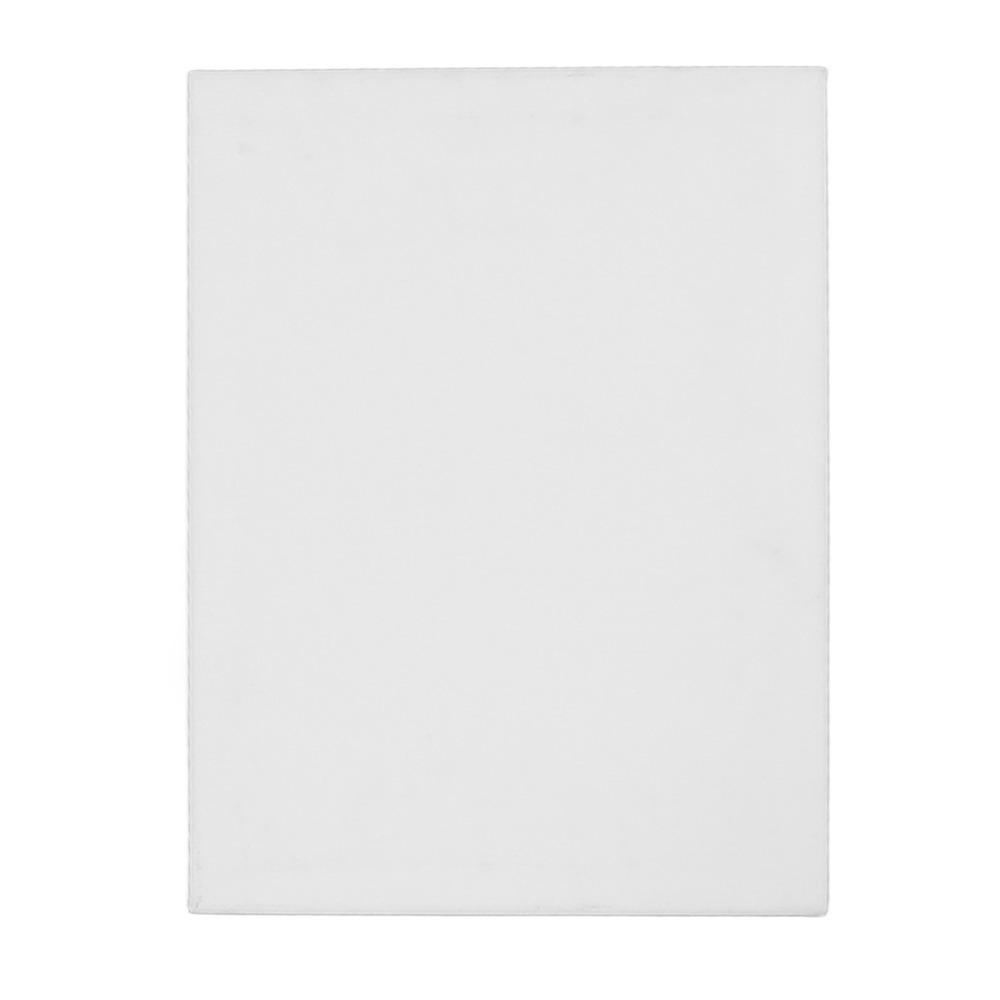 11.81×15.75in Stretched Canvas Pure Cotton Painting Canvas Board  Amateur Practice White Canvas