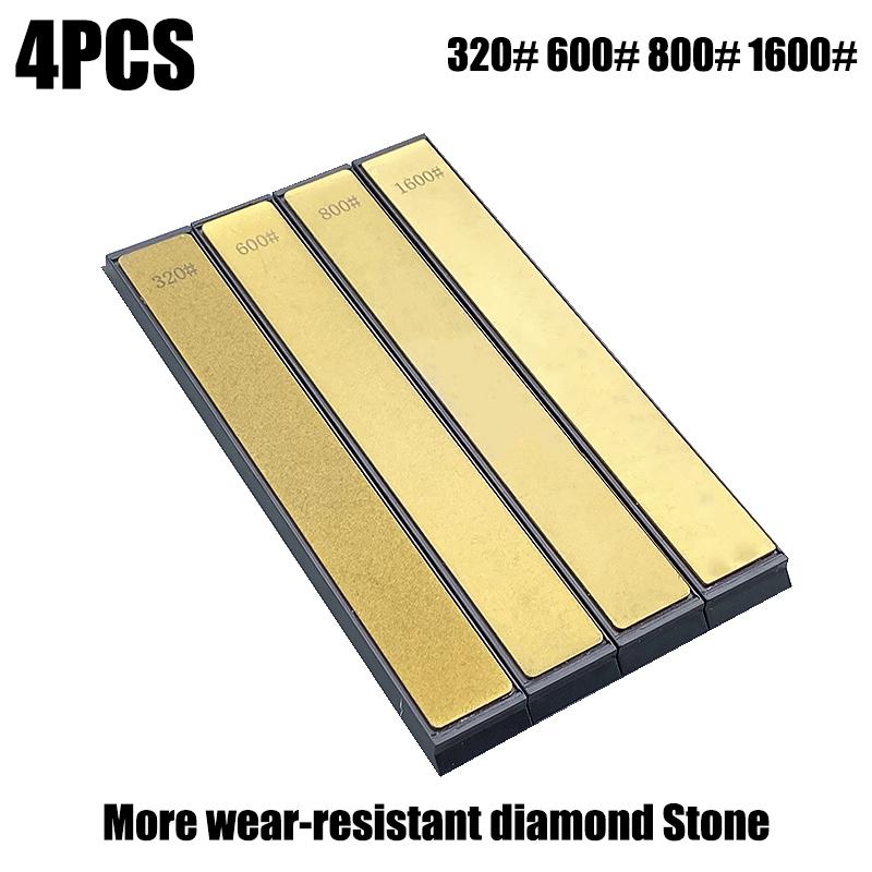 1600# Piatră Diamant Aurie Ascuțitor cu Unghi Fix Piatră de Ascuțit Instrument Sistem de Ascuțit Cuțite de Bucătărie Piatră de Ascuțit de Uz Casnic Apex