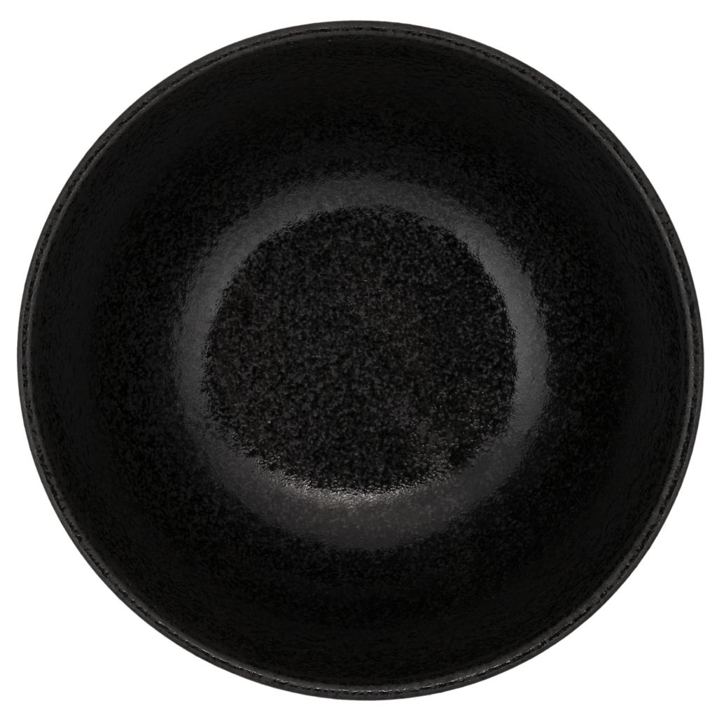 Mino Ware Rice Diameter Microwave Dishwasher Made In Japan Bowl, Bowl, Plate, Approx. 16cm, Black, Safe, Safe, 132-8045
