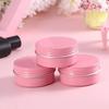 PACKOVE 20 Pieces Cream Lotion Containers Aluminum 50ml Empty Cosmetic Perfect Trips Simple Design Convenient Storing Eyeshadow Lip Balm