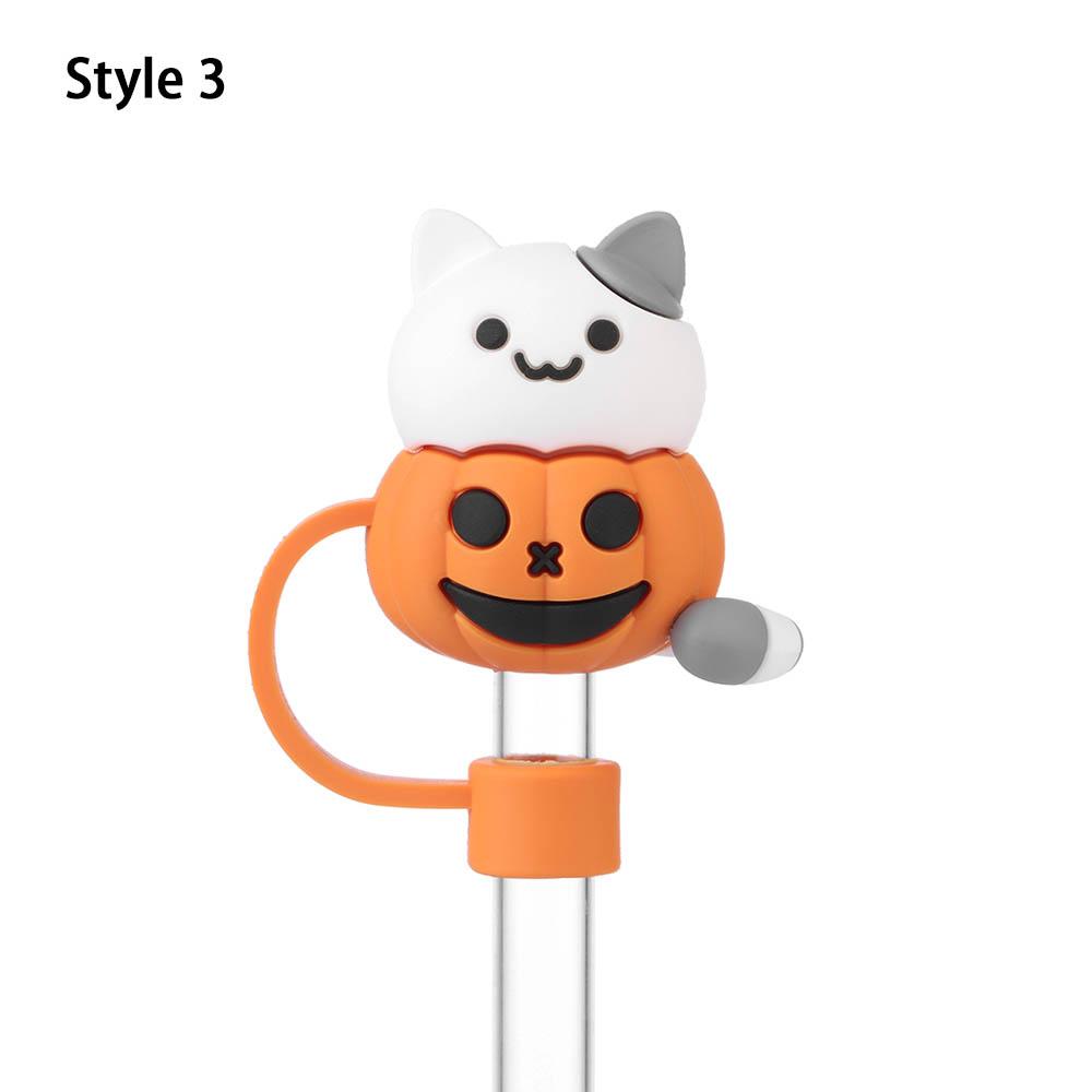 

Многоразовый брызгозащищенный пылезащитный колпачок для соломенных наконечников, силиконовая заглушка для соломинок, аксессуары для чашек Style 3