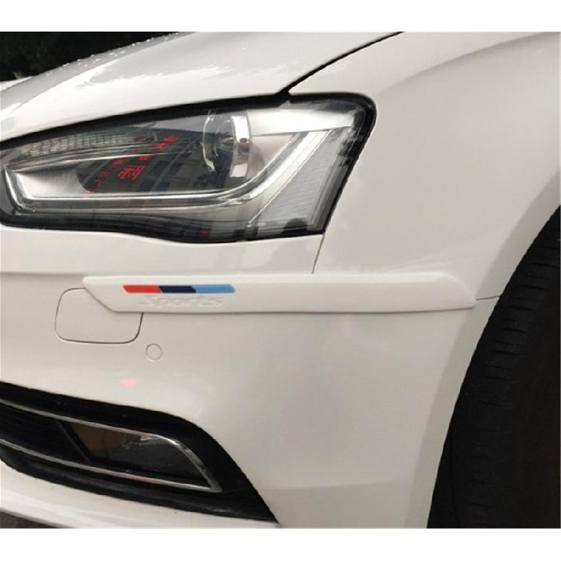 Universal 1Pair Car Bumper Protector Strips Edge Protection Guards Stickers