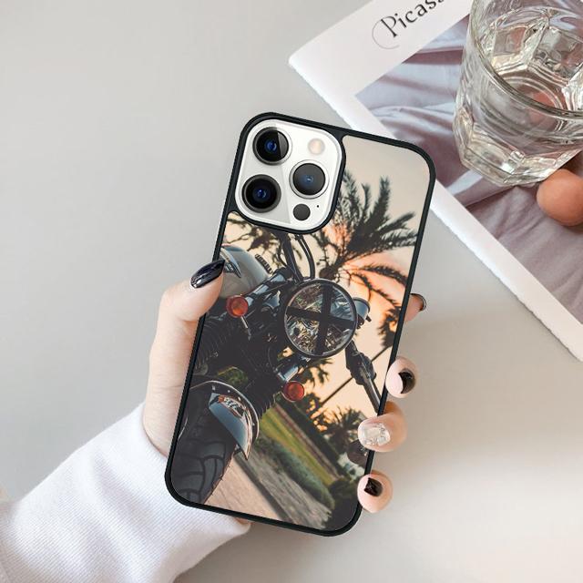 Best Latest Cool Motorcycle Phone Case Cover For iPhone 17 Air 16 15 14 Plus Apple 16 11 12 13 Pro Max Coque