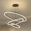 Nordic Luxury Hanging Light Adjustable LED Pendant Chandelier High Brightness for Living Room Dining Room Bedroom Decor Ornament