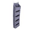 5 Tier Over The Door Organizer Large Capacity Behind Door Storage with 5 Spacious Pockets and 13 Mesh Pockets