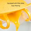 Measuring Cup Baked Egg Beating Bowl Handle Bowl with Drain Plastic Material
