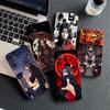 Anime Uchiha Itachi Narutos Cover for Samsung Galaxy S10 Lite S8 S9 Plus A33 A34 A31 70 A71 A72 Note 20 9 8 Coque Phone Case