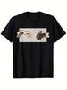 Tattoo Gun Tattoo Artist T-Shirts for Men and Women - 100% Cotton Black T-Shirts, Casual Wear, Comfortable Fit