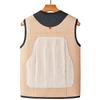 Winter Men's Thickened Cotton Vest: Mid-Aged & Elderly Wear