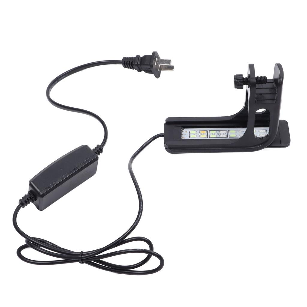 Fish Tank Light Full Spectrum Energy Saving Small Aquarium Lamp for Landscaping 4W