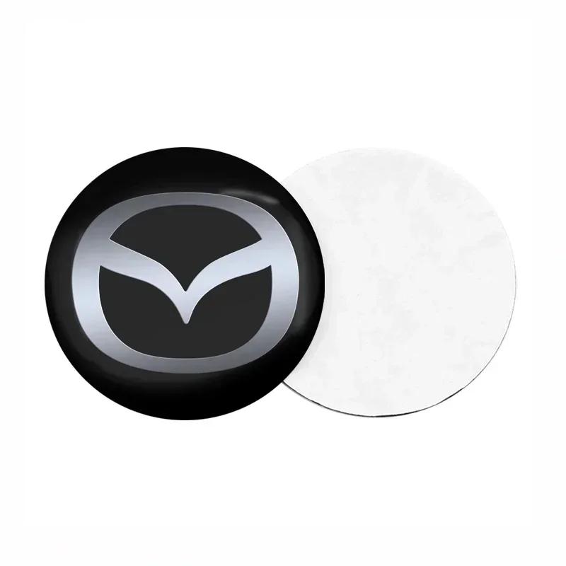 4pcs Car Wheel Center Hub Caps Cover Rim Exterior Decals Stickers Badge for Mazda 3 6 CX5 2 CX3 Axela Demio Atenza RX8 M3 M5 MS b56