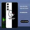 Kumamon Danganronpa Monokuma Luxury Black Phone Case For Samsung Galaxy S23 S24 S25 Ultra S22 Plus S21