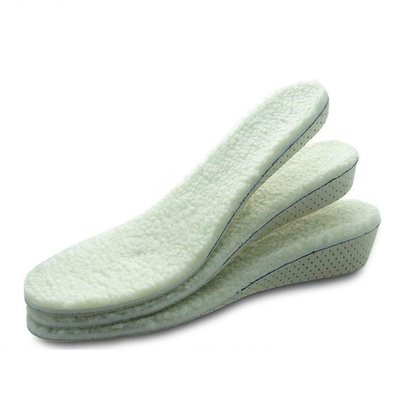Height Boosting Insoles: Invisible Inner Pads, Sports Warm Full & Half Insoles for Men & Women, Increase Height 2-4cm