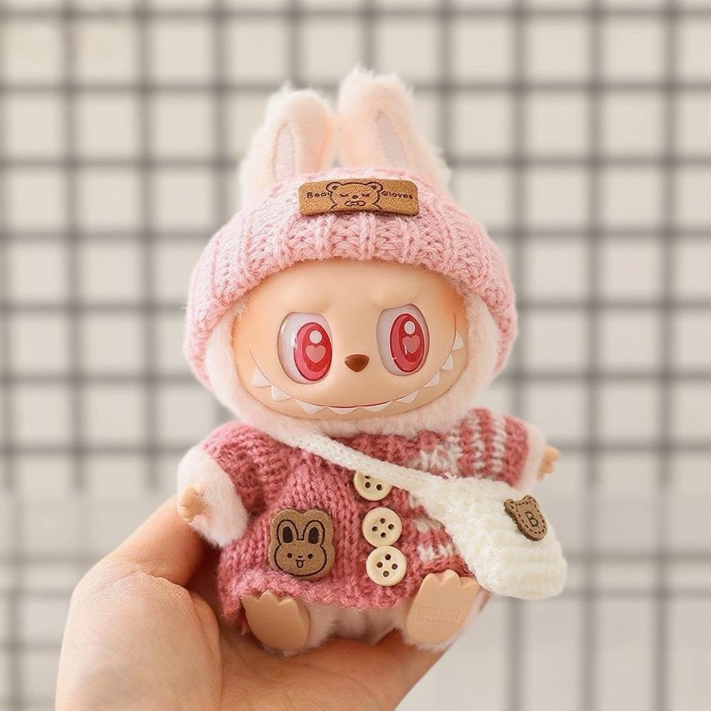 Labubu Doll Clothing: First to Third Gen Sweaters & Pendants