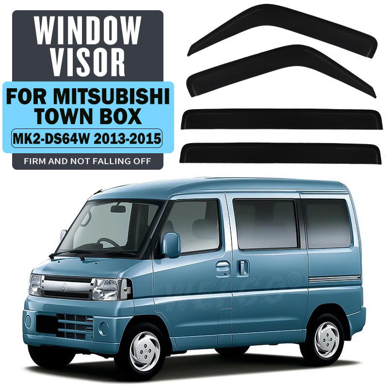 Mitsubishi Town Box Window Visor Sunshade and Rain Shield