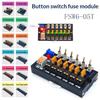 2/4/6/8 Channel DC Toggle Switch Power Distribution Module Spring Connection With Fuse & LED Indicator Per Channel