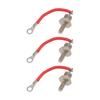 3PCS 25A ZX25 12 Diesel Generator Diode Small Portable Rectifier Diode Replacement Accessories Parts Positive Red Line