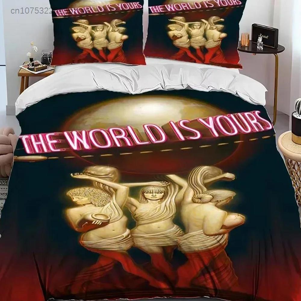New 3D Print Movie Scarface Tony Bedding Set Bedroom Soft Modern Bedspreads Comefortable Duvet Cover Quilt Cover And Pillowcase