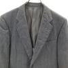 Burberrys 90s Old Striped Pattern tailored jacket BE4 gray Men's Used