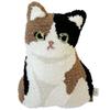 Animal Hugging Plush Animal Interior Calico Cat Cushion, Pillow, Cushion, Cute, Comforting, Decor, Gift, Present,