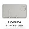 For Zeekr 001 X 007 21-25 Car Co Pilot Table Board Dashboard Cup Holder Storage Box Interior Organizer Accessories