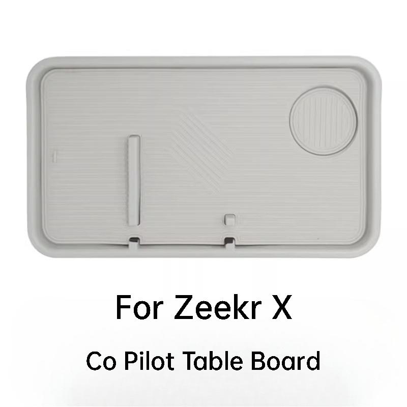 For Zeekr 001 X 007 21-25 Car Co Pilot Table Board Dashboard Cup Holder Storage Box Interior Organizer Accessories