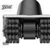 Battery Powered Grill Scrubber Electric Brush with Dual Rotating Heads And Built-in LED Light Cordless BBQ Outdoor Cleaning Tool Cleaner Water